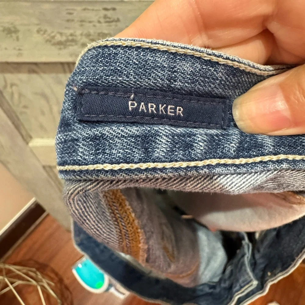 Agolde Parker Jean Shorts size 28 Distressed